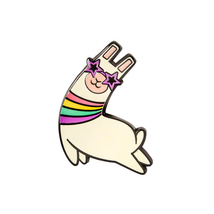 Harold the Llama Enamel Pin