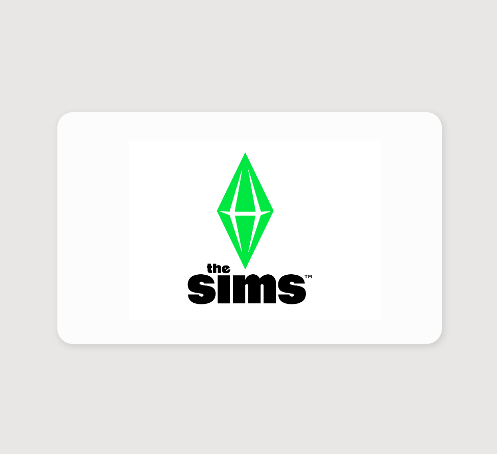 The Sims Shop Digital Gift Card
