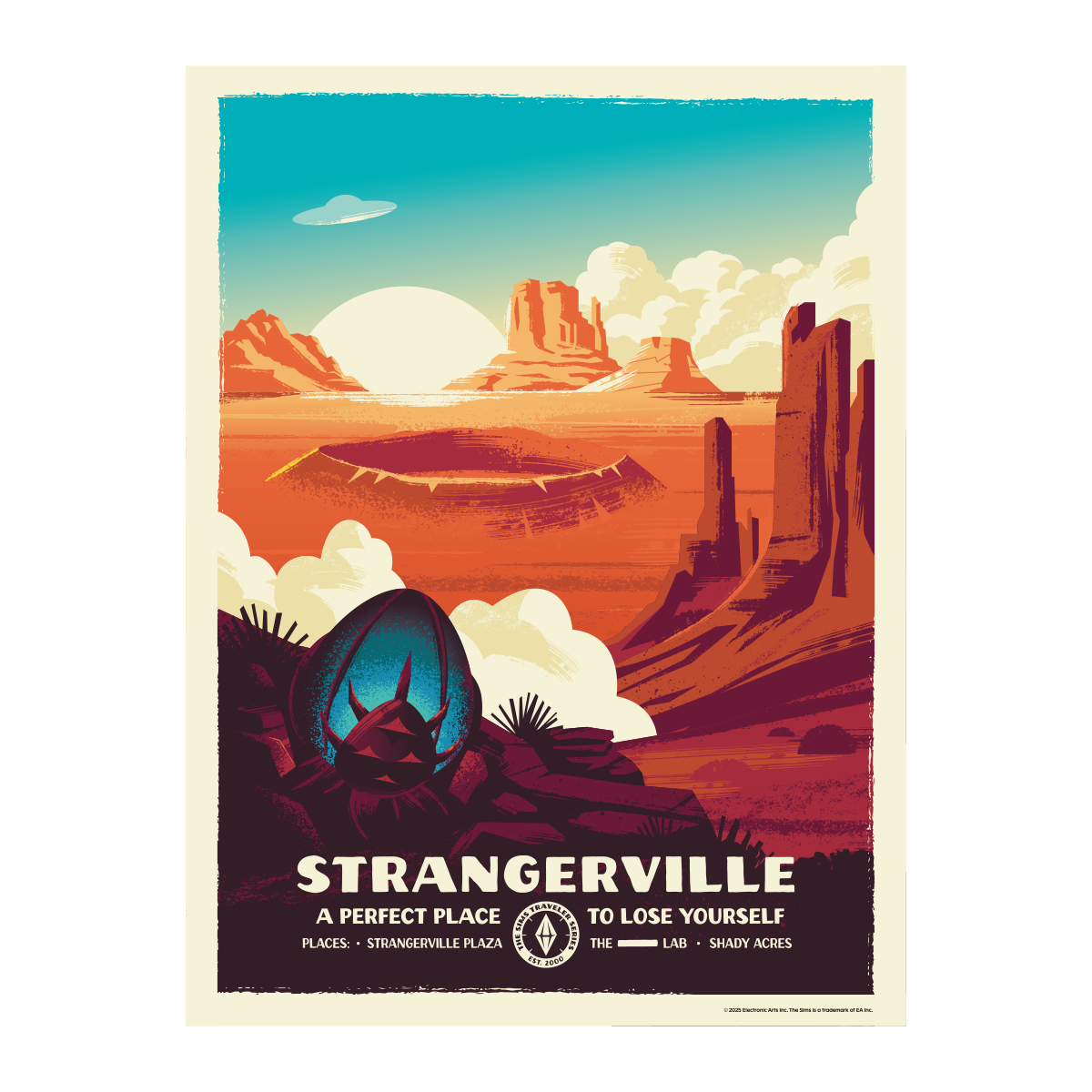 The Sims Strangeville Poster