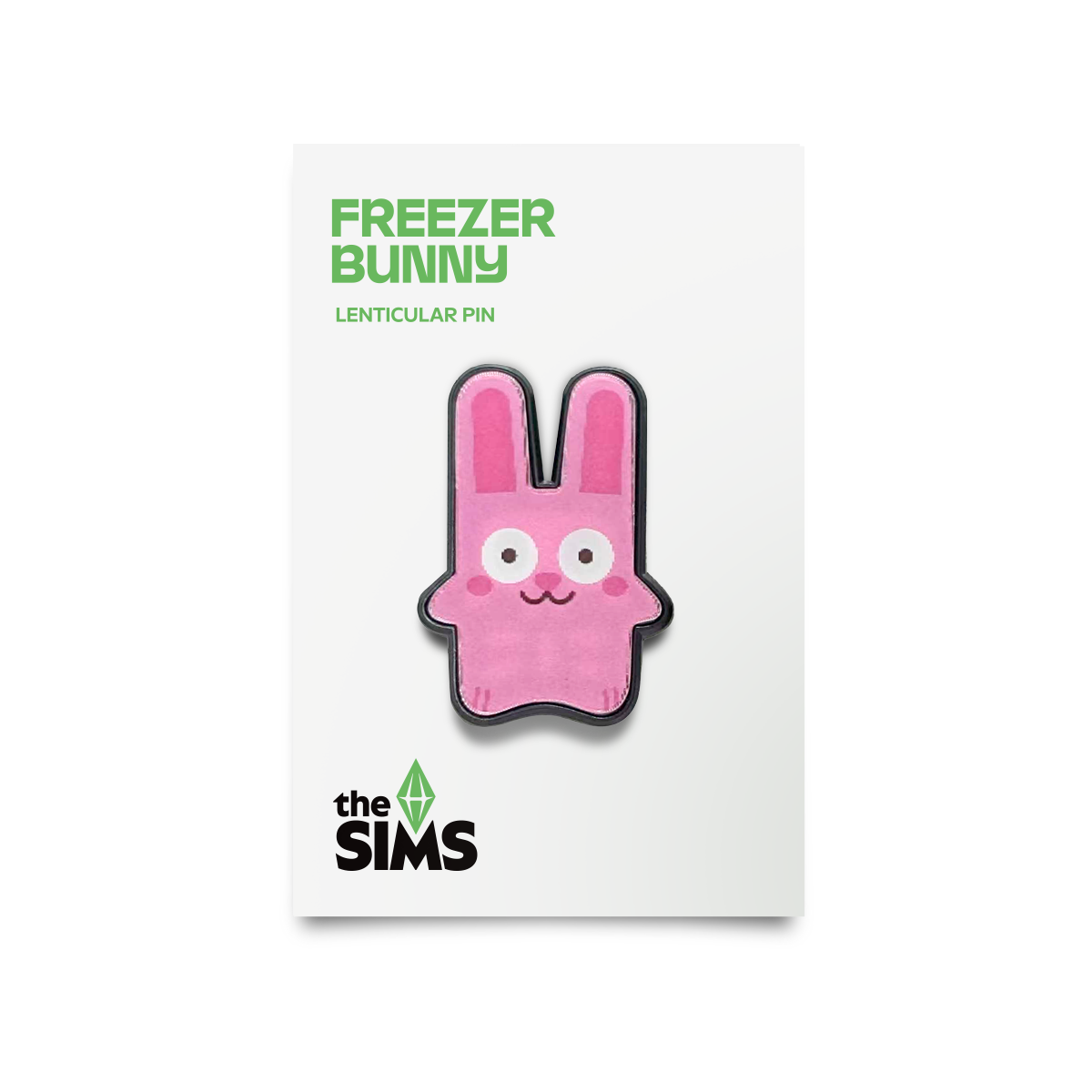 The Sims Freezer Bunny Lenticular Pin – Shop The Sims