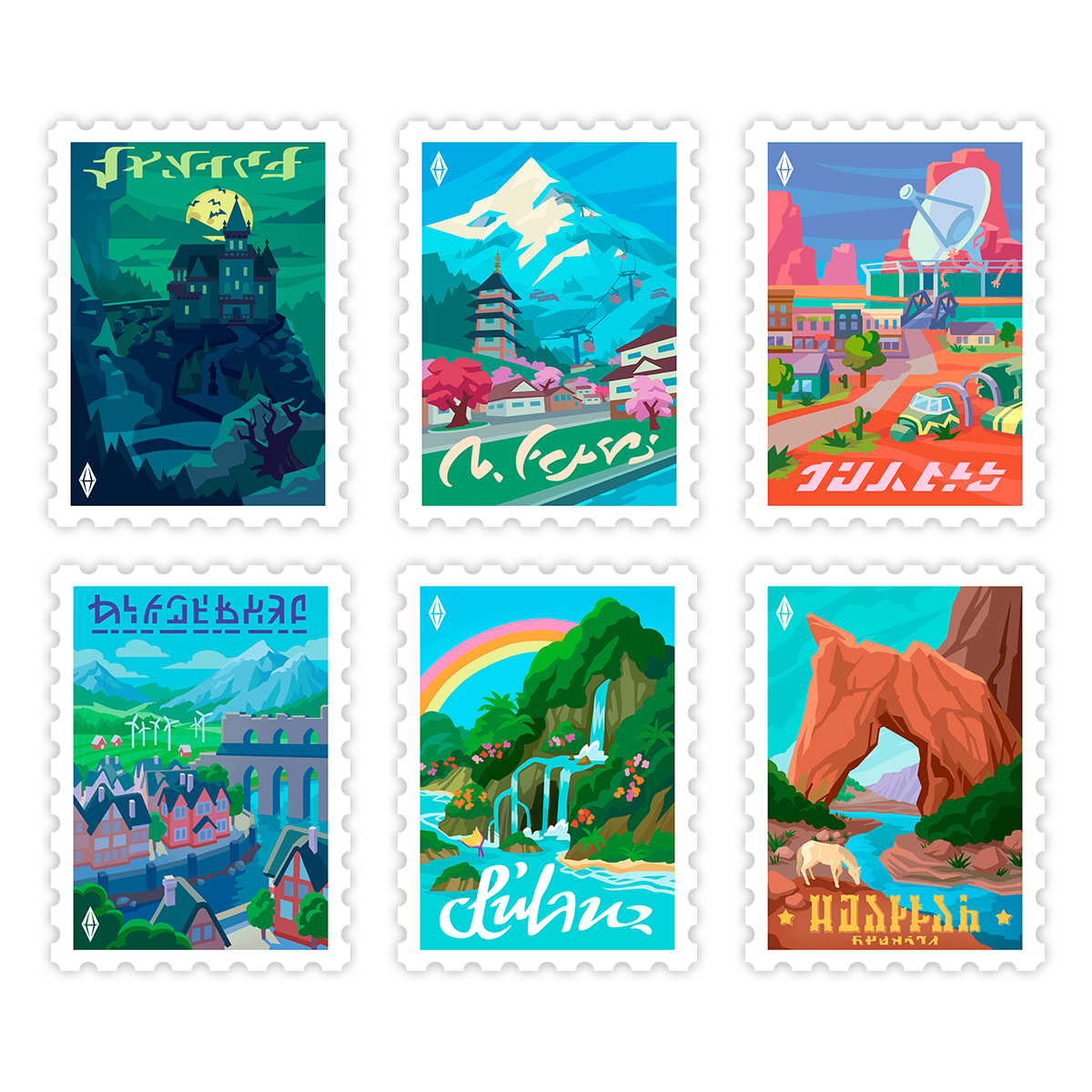 Sims Travel Series Notebook