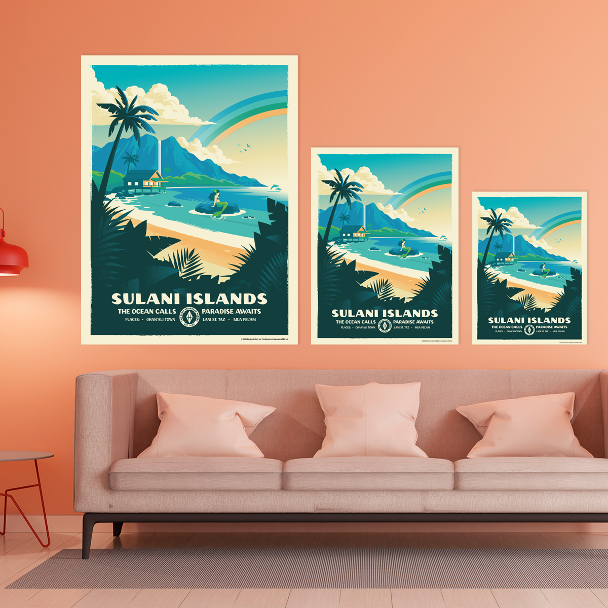 The Sims Sulani Islands Poster