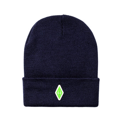 The Sims Plumbob Patch Beanie - Navy Blue