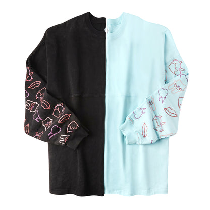 WooHoo Long Sleeve T-shirt - Teal