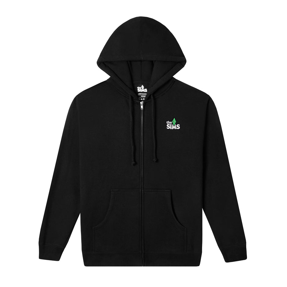The Sims™ Embroidered Zip Hoodie