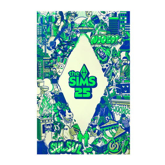 The Sims 25th Birthday Poster - Large