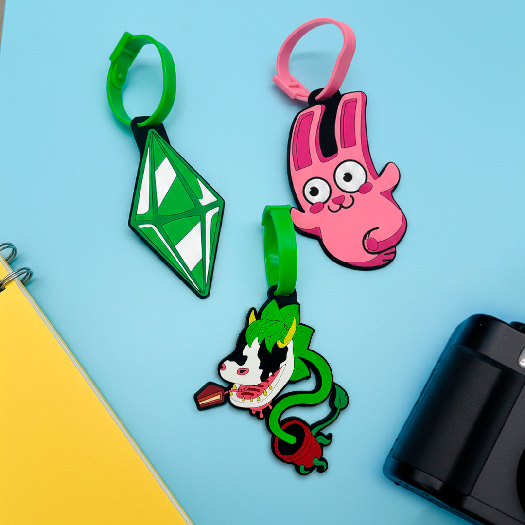 Freezer Bunny Luggage Tag – Shop The Sims