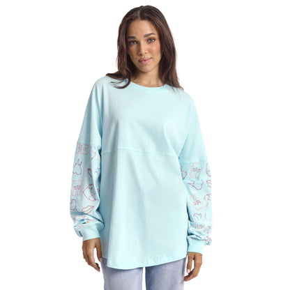 WooHoo Long Sleeve T-shirt - Teal