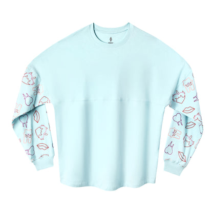 WooHoo Long Sleeve T-shirt - Teal