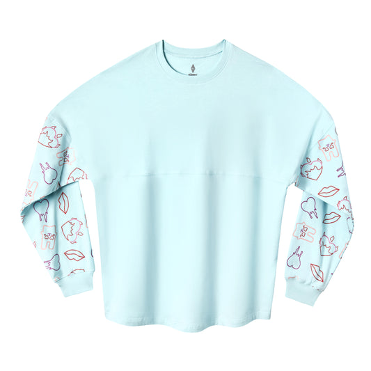 WooHoo Long Sleeve T-shirt - Teal