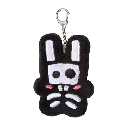 Skeleton Freezer Bunny Plush Clip-on