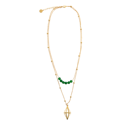 Plumbob Layered Necklace