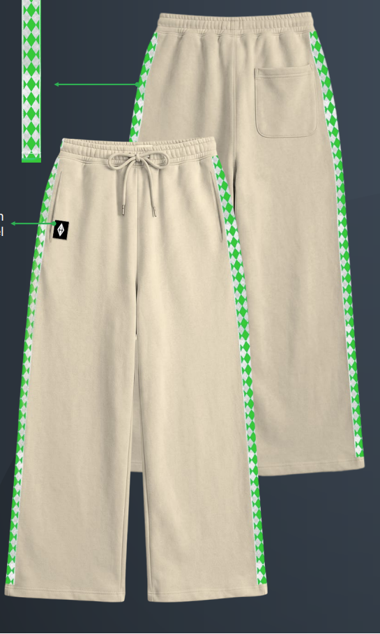 Plumbob Straight-Leg Pant