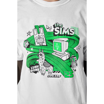 The Sims 25th Retro Tee - White