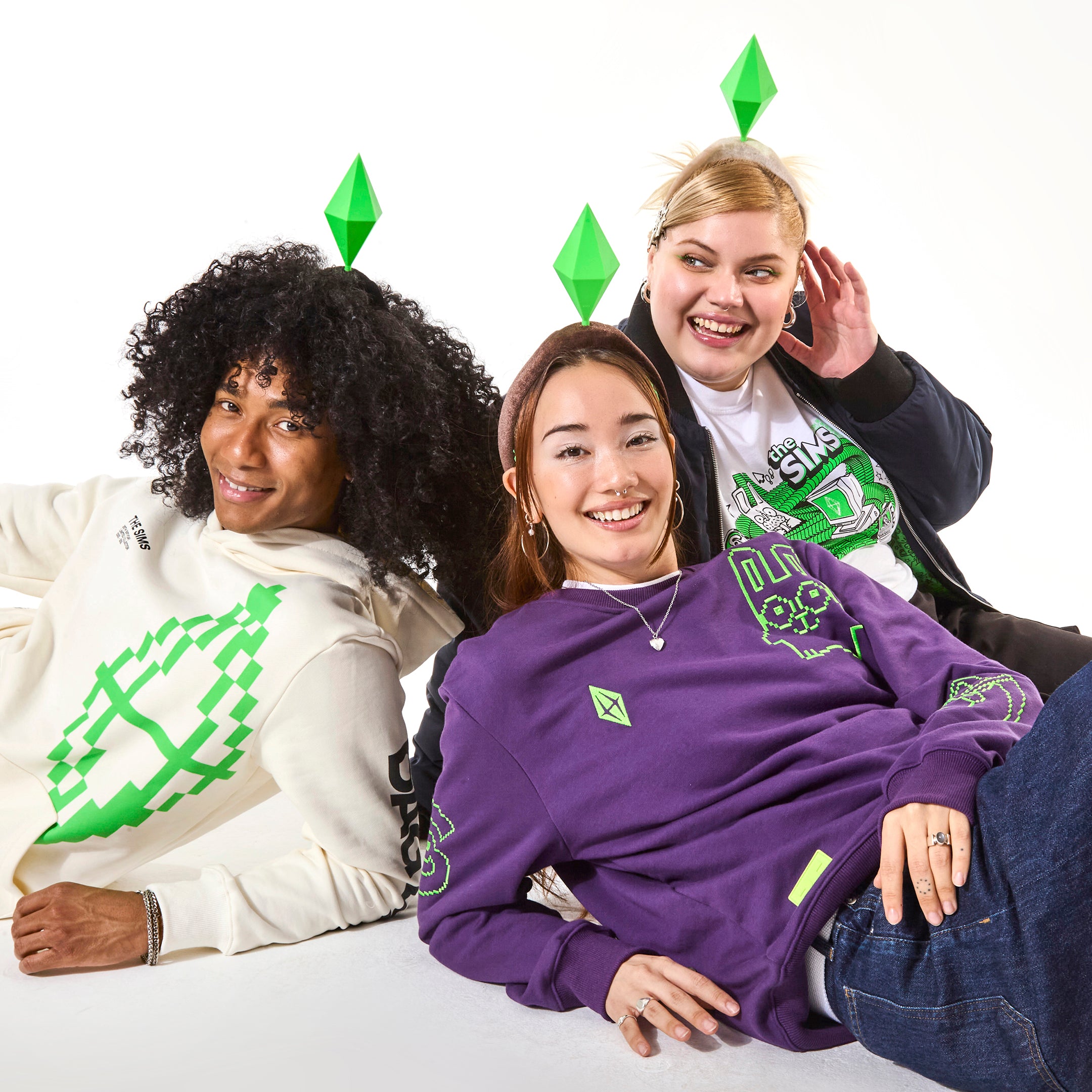 The Sims LED Plumbob Headband Black The Sims Shop
